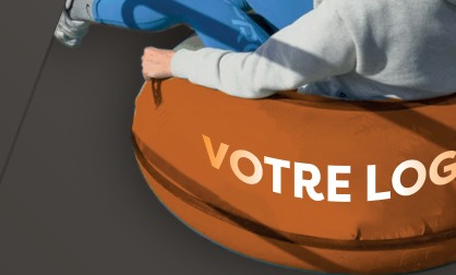 Votre logo imprimé sur les bouées Alti'Loisirs